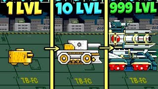 ЭВОЛЮЦИЯ ТАНКА ЧТОБЫ СОБРАТЬ ТАНК ДЛЯ УНИЧТОЖЕНИЯ МОНСТРОВ В ИГРЕ TAP TAP TANK!