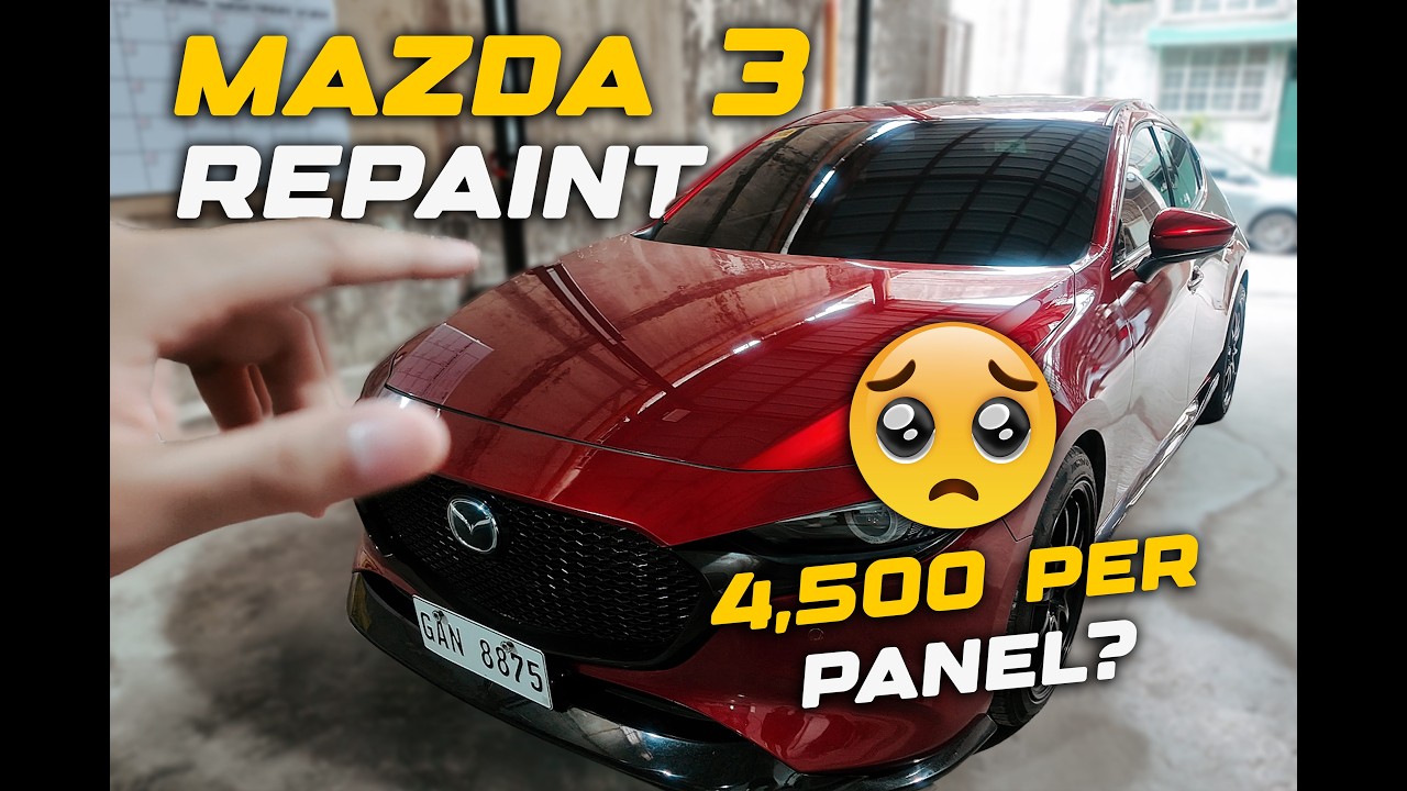 CAR REPAINT ON MY MAZDA 3 2021 HATCHBACK