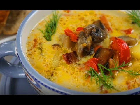 Шикарный Суп с Грибами без мяса ! Наваристый, ароматный, безумно вкусный