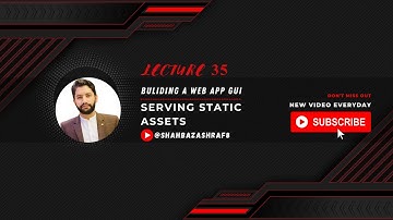 35. Building a Web App GUI | Serving Static Assets | Node.JS | Learn with Shahbaz Ashraf #nodejs
