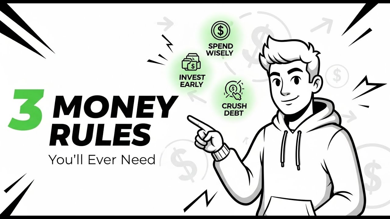 The ONLY 3 Money Rules You'll Ever Need - YouTube
