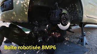 Remplacement embrayage C4 Picasso boîte robotisée/pilotée BMP6 hdi 110 cv / C4 Picasso clutch replmt