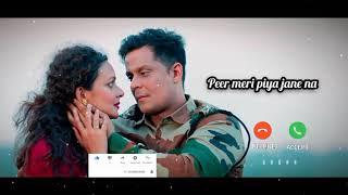 Video thumbnail of "Peer meri piya jane na : Rabbani Mustafa khan | new song Ringtone | foji  calling | new Ringtone"