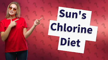 How fast does sun eat chlorine?
