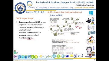 Server 2016 DHCP Part 4- DHCP Superscope