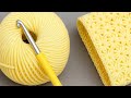 WOW! You’ve Never Seen This Before! 1-Row Crochet Stitch (Original Design)