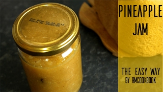 DIY Homemade zero preservative easy pineapple jam