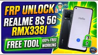 Realme 8S 5G (RMX3381) FRP Unlock Free Tool | Realme RMX3381 Google Account Bypass 2026