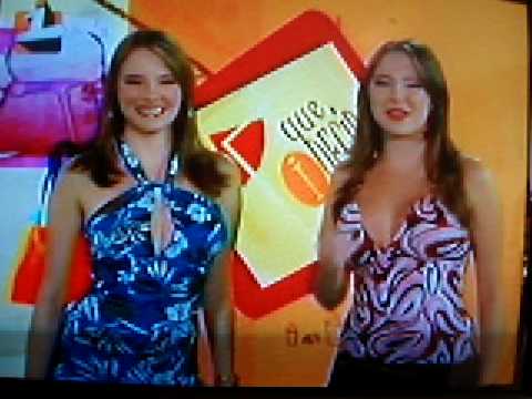 PROGRAMA "I QUE DECIR", CANAL I, CONDUCIDO POR KARINA BRAUN Y ALEXANDRA BRAUN. VENEZUELA