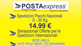 POSTA EXPRESS CALTANISSETTA PROMO PACCHI E PLICHI POSTE PRIVATE