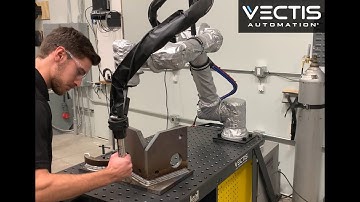 Grabbing cold weld torch after 10min of 375amp welding - Vectis