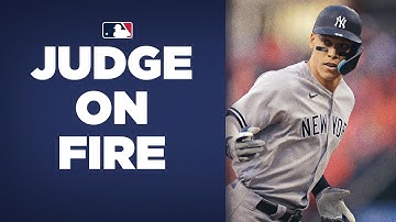 Aaron Judge with SIX home runs in the 2nd half already (Yankees star up to 39 homers already!!)