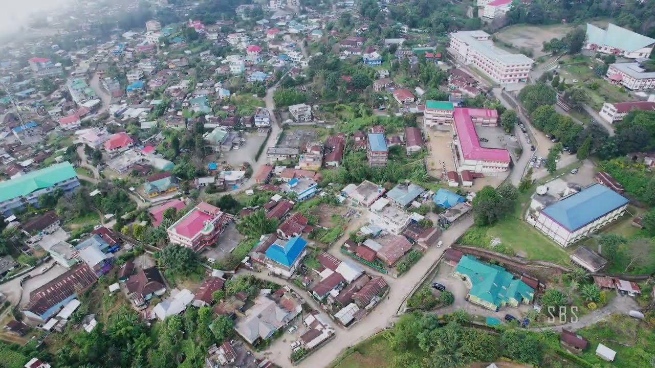 Fly over Wokha Town| The Land of Plenty| Nagaland