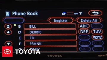 2007 - 2009 Tundra How-To: Bluetooth® (With Navigation System) - Overview | Toyota