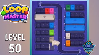 Loop Master: Color Jam Sort Level 50: Gameplay Solution
