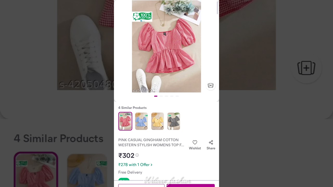 cute pinterest tops from meesho 🌷