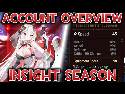 Epic Seven - Insight Season Builds! - Account Overview