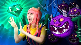 Treasure Hunt (Monsters Dance) | D Billions Kids Songs