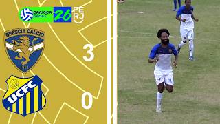 CARIOCA SÉRIE C 2026 - TAÇA WALDIR AMARAL - 5ª RODADA - BRESCIA 3X0 UNIÃO CENTRAL