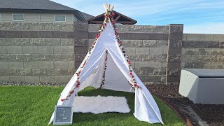 Setting up a teepee For my Mother's day Sessions by Fashion & Fun  17 views 3 weeks ago 8 minutes, 24 seconds