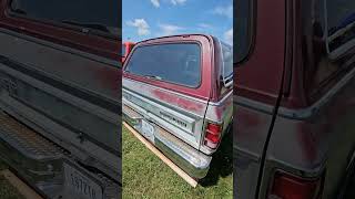 Slammed Ramcharger on display at Mopar Nationals 2025 #automobile #mopar #classiccar #dodgepickup