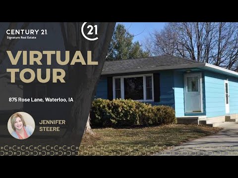 875 Rose Lane, Waterloo, IA home video tour