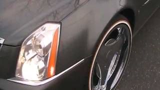 Cadillac Deville on 22' Custom Vogues Tires by THE TIRE SURGEON !!!