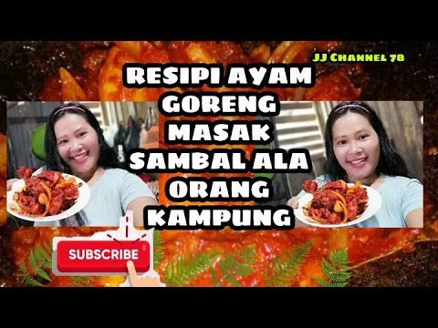 Resipi Ayam Goreng Masak Sambal Ala Orang Kampung  Orang 