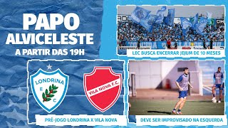 Pré-jogo Londrina x Vila Nova pela Série B 2026; saiba tudo sobre a partida