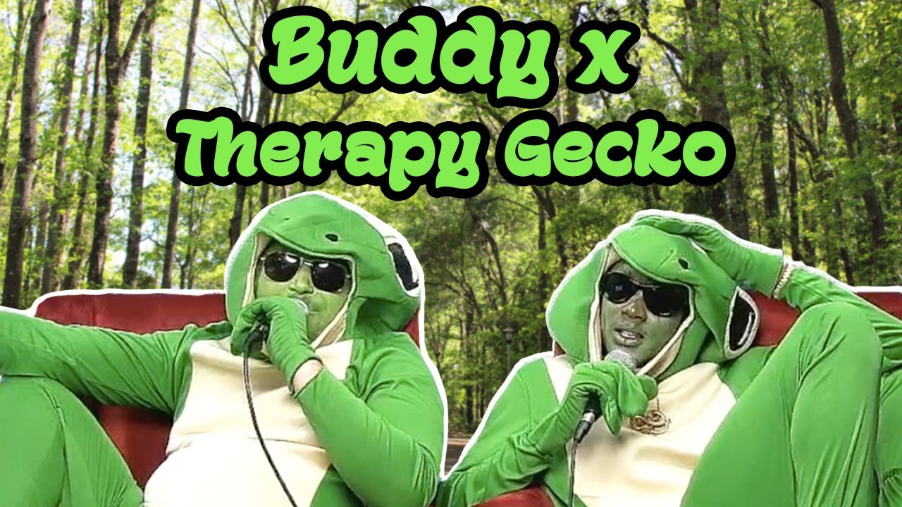 BUDDY GIVES ADVICE AS A GECKO Therapy Gecko YouTube
