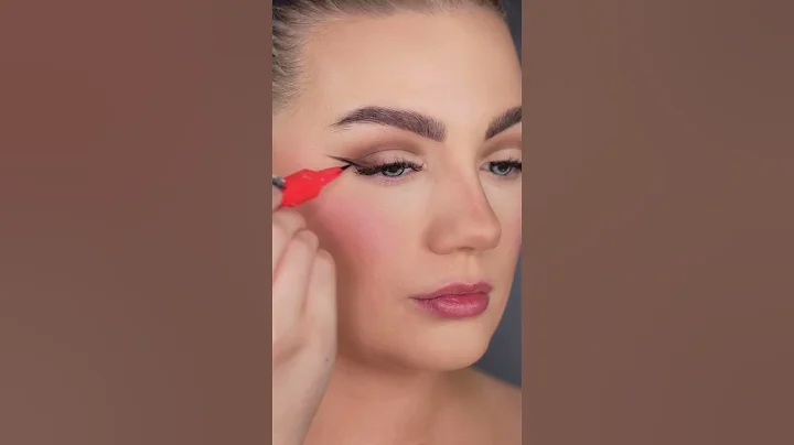 How did I do?? 👀 @Sabrina Carpenter makeup tutorial 💖 #shorts #short #Tiffany MUA