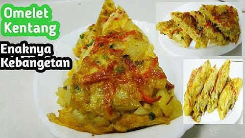 Thumbnail of Resep Omelet Kentang Lockdown Enaknya Kebangetan #StayHome dan memasak#WithMe