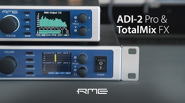 How to connect the ADI-2 Pro and TotalMix FX