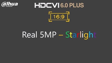 Dahua Real 5MP 16:9 HDCVI camera (with Starlight Technology) VS previous 5MP 4:3 HDCVI camera