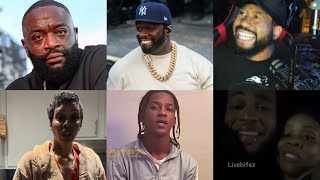 She thinks we forgot! Akademiks reacts to 50 cent Bailing out Rick Ross’s son attacker & Tia 👏🏾 back