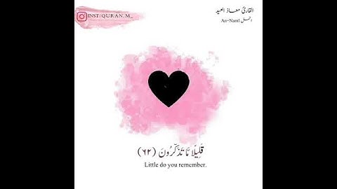 قرآن كريم بصوت معاذ العيد تلاوة هادئة تريح القلب 💔 حالات واتس اب اسلامية