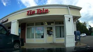 Driving to Tin Tsin in Smithfield, Rhode Island
