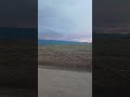 Beautiful sunset at Amboseli National Park