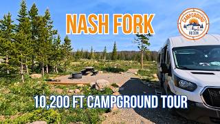 Nash Fork Campground Review: 10,200 Ft Camping in Medicine Bow National Forest