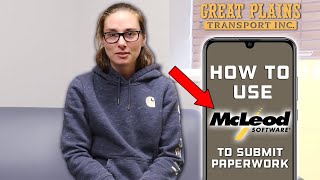 HOW TO: SUBMIT GPT PAPERWORK ON MCLEOD APP (EASY!)