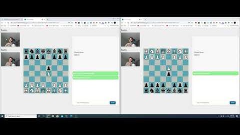 Showcasing Chess mingle - Realtime multiplayer Chess with video Chat