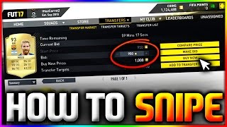 FIFA 17 | HOW TO SNIPE PLAYERS - HOW TO SNIPE CARDS ON FIFA 17 (FIFA 17 HOW TO SNIPE ON THE WEB APP) screenshot 3