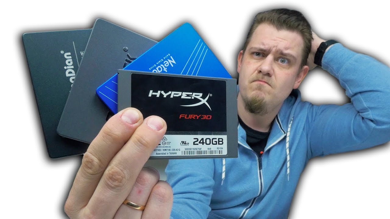 Стоит ли покупать SSD на Алиэкспресс? HyperX SSD Fury или SSD из Китая ( KingDian, Netac, MoreBeck ) крутые товары с алиэкспресс для школы