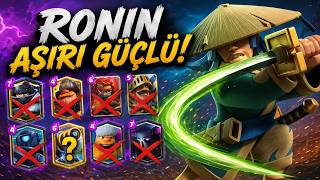 Ronin, Clash Royale'in En Güçlü Kartlarına Karşı!