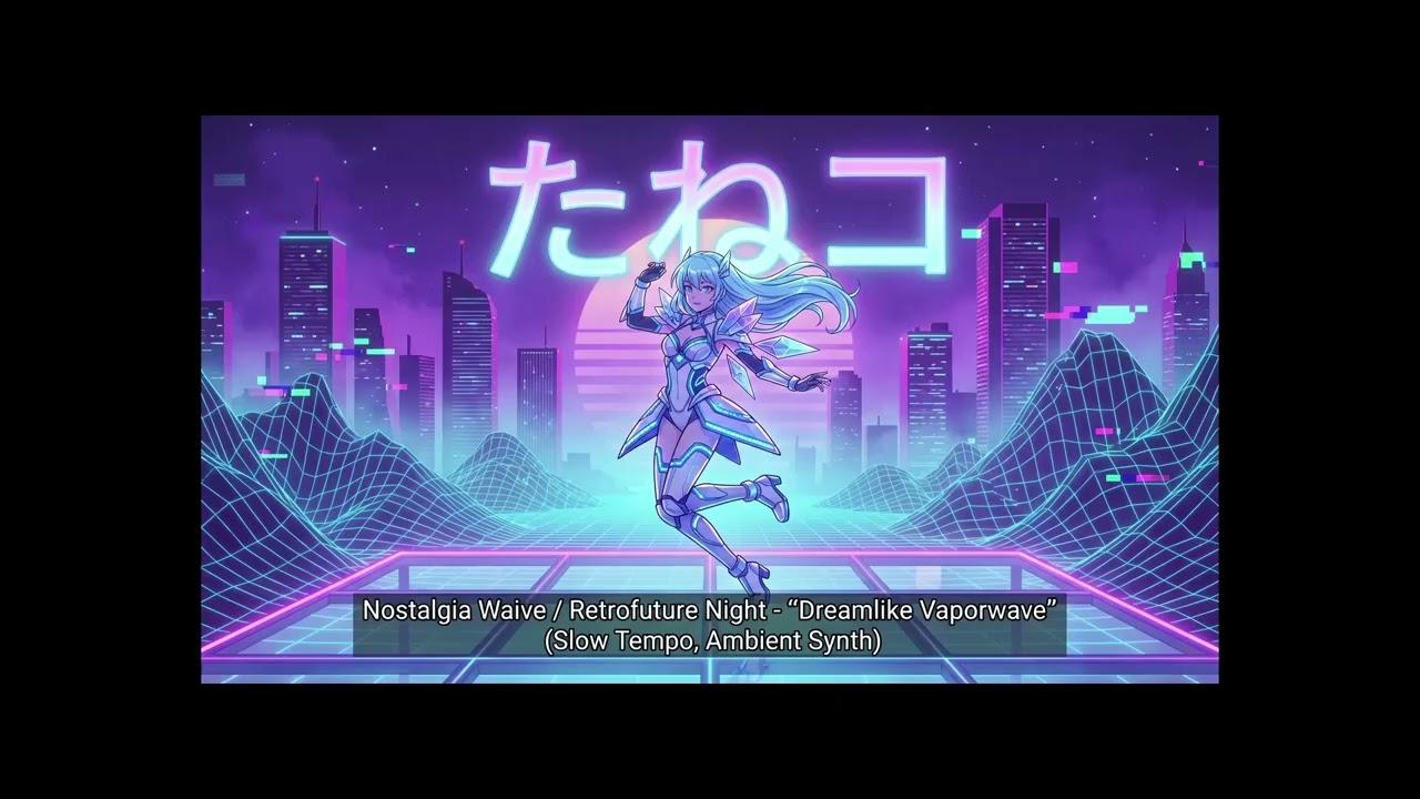 TUNEEvsSUNO　 vapor r2　dreamlike Vaporwave Ambient