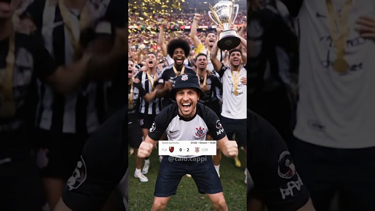 CORINTHIANS É CAMPEÃO DA SUPERCOPA E ZOA O FLAMENGO