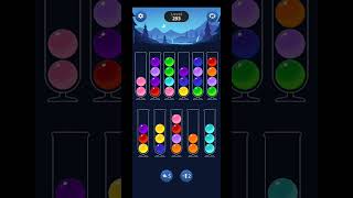 ball sort : color puz game level 291 to 295
