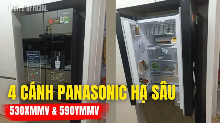 Hai Tủ Lạnh Panasonic Sang Xịn Hạ TIỀN TRIỆU : NR-CW530XMMV & NR-YW590YMMV CHẠM XUỐNG ĐÁY