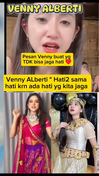 Venny's message for those who can't guard their hearts #vennyalberti #shortvideo #viralvideo #tre...