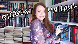 UNHAUL BOOKS WITH ME 📚✌🏻 getting rid of ALL my romance books EP.2